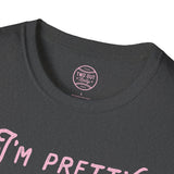 Birthstone Softball Vintage Script Tee