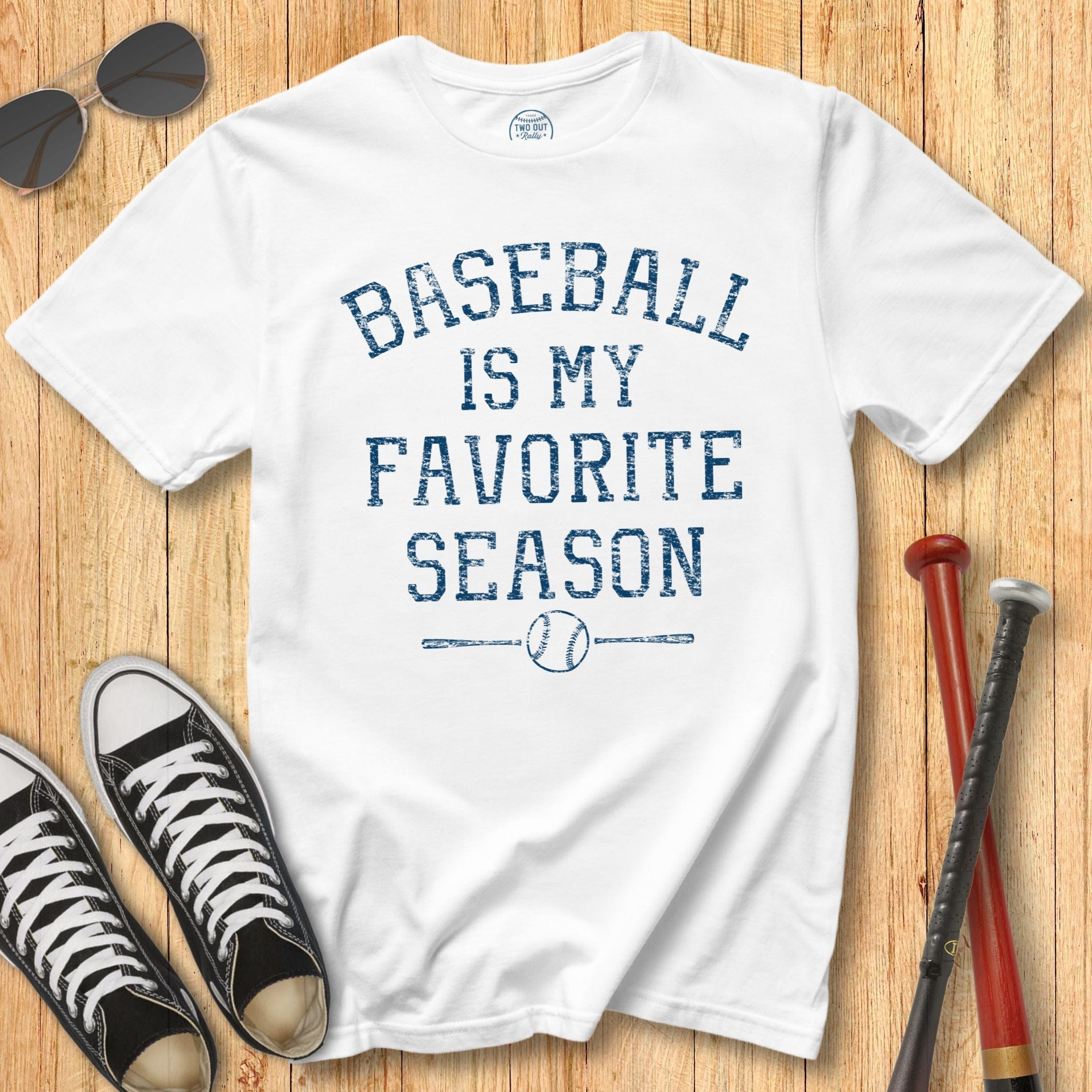 Baseball My Favorite Season Tee