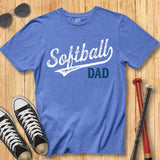 Softball Dad Swoosh Tee