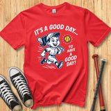 Good Day Softball Mascot Youth Tee