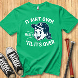 It Ain't Over Girl Mascot Youth Tee