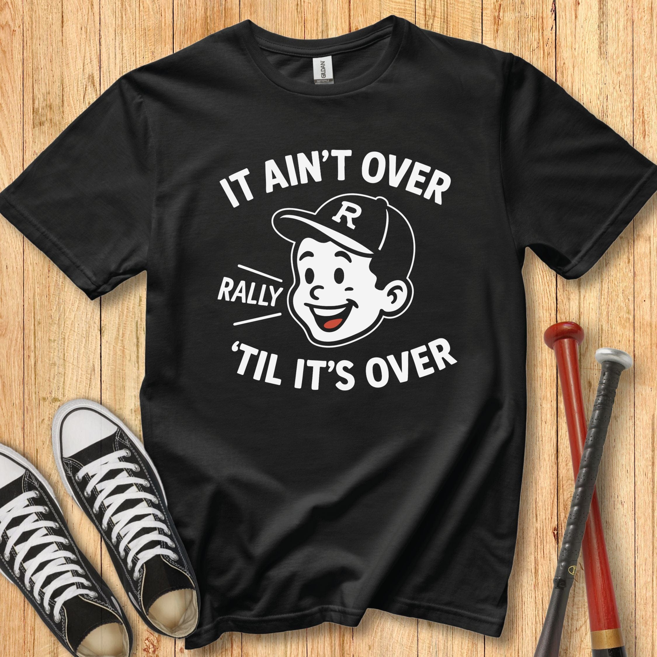 It Ain't Over Boy Mascot Youth Tee