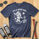 Good Day Baseball Mascot Tee