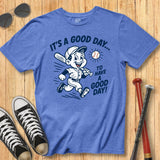 Good Day Baseball Mascot Tee
