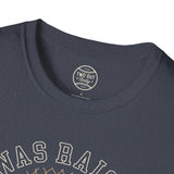 Raised in a Cage Baseball Tee