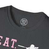 Old School Eat Sleep Softball Tee