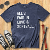 All's Fair Softball Block Tee