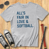 All's Fair Softball Block Tee