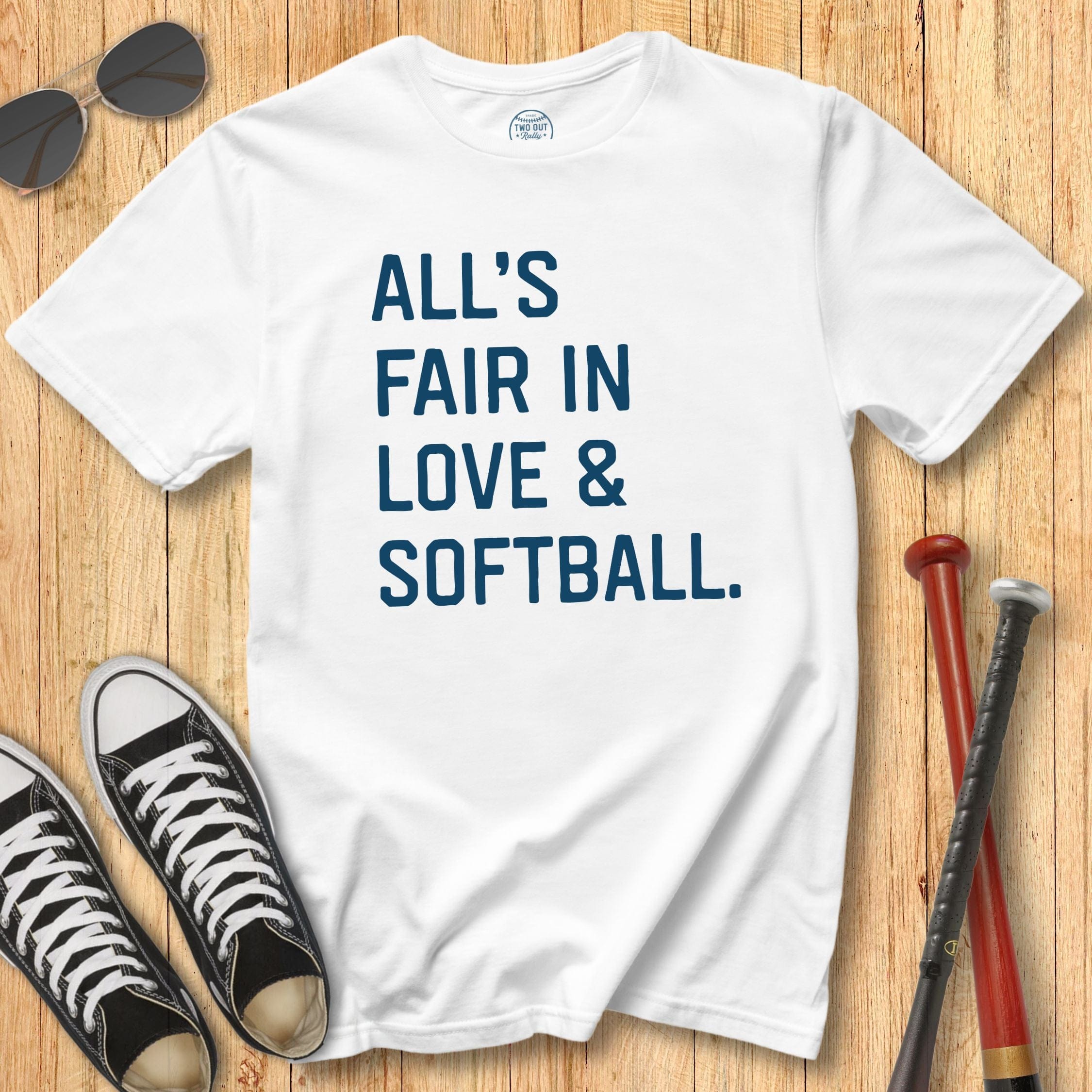 All's Fair Softball Block Tee
