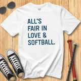 All's Fair Softball Block Tee