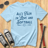 All's Fair Softball Script Tee