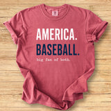 America Baseball Premium Tee