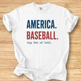 America Baseball Premium Tee