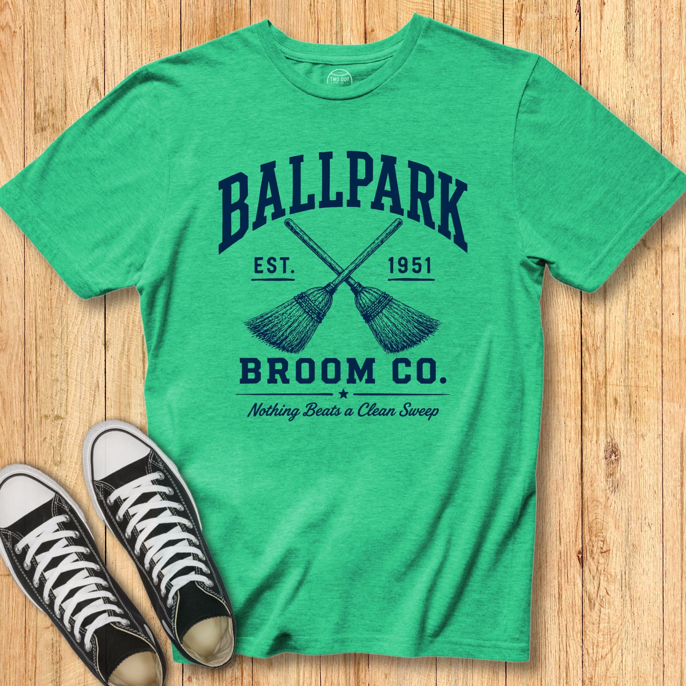 Ballpark Broom Co. Tee