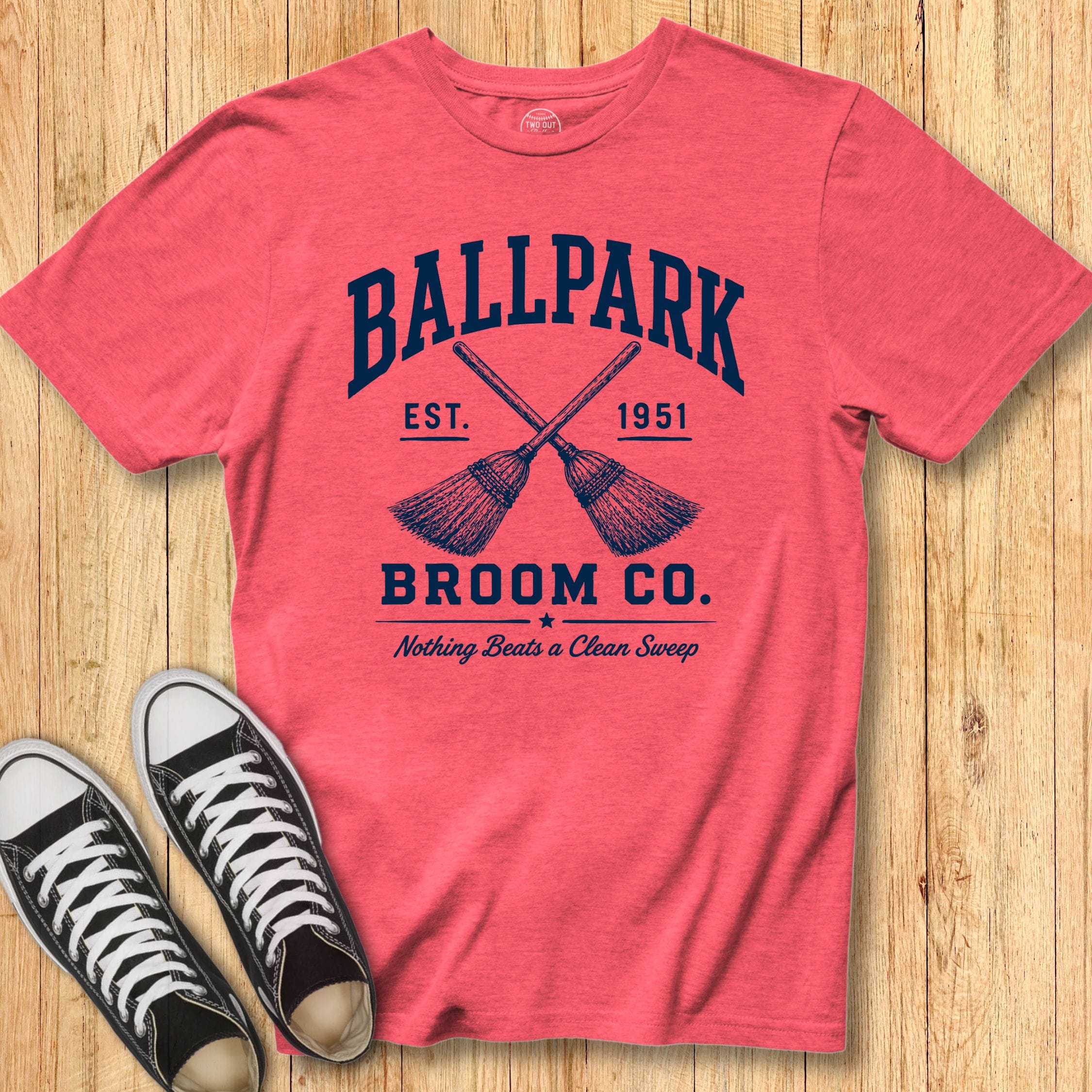 Ballpark Broom Co. Tee