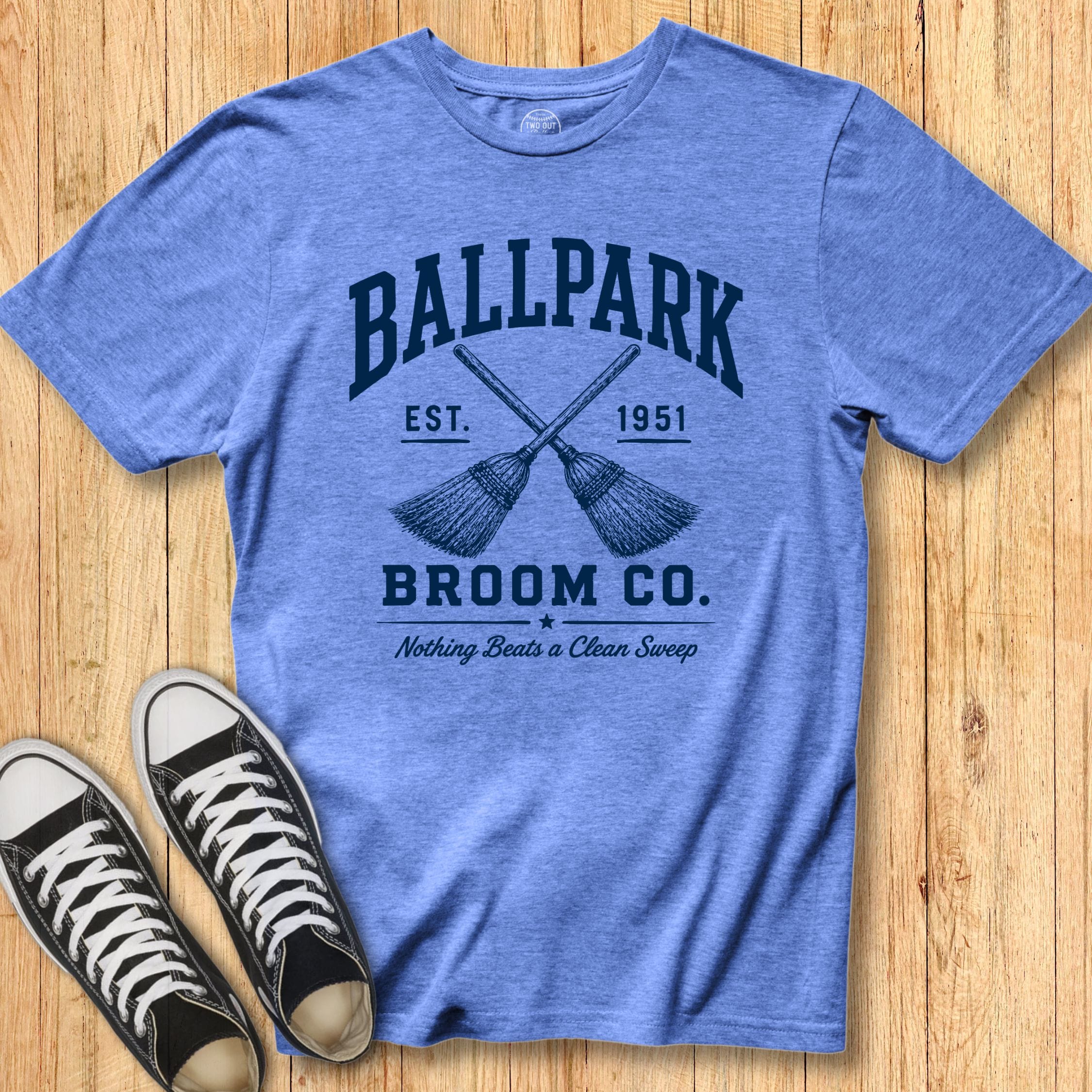 Ballpark Broom Co. Tee