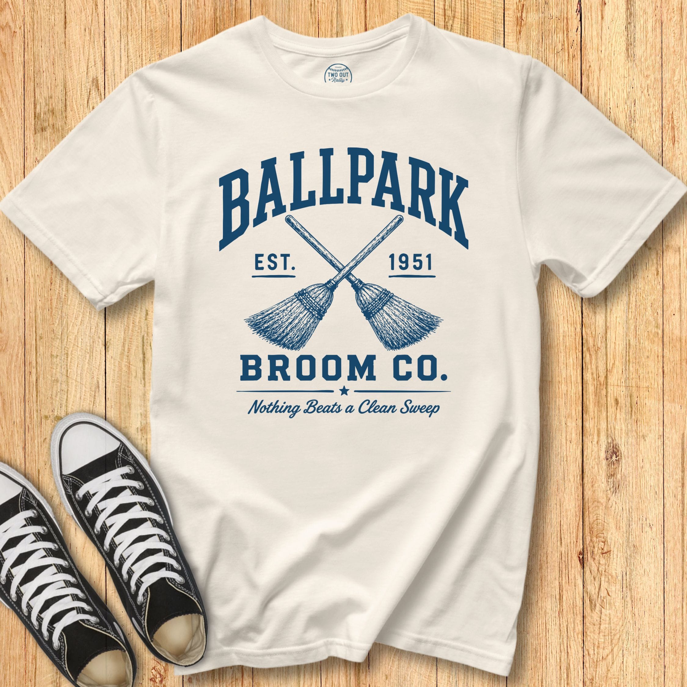Ballpark Broom Co. Tee
