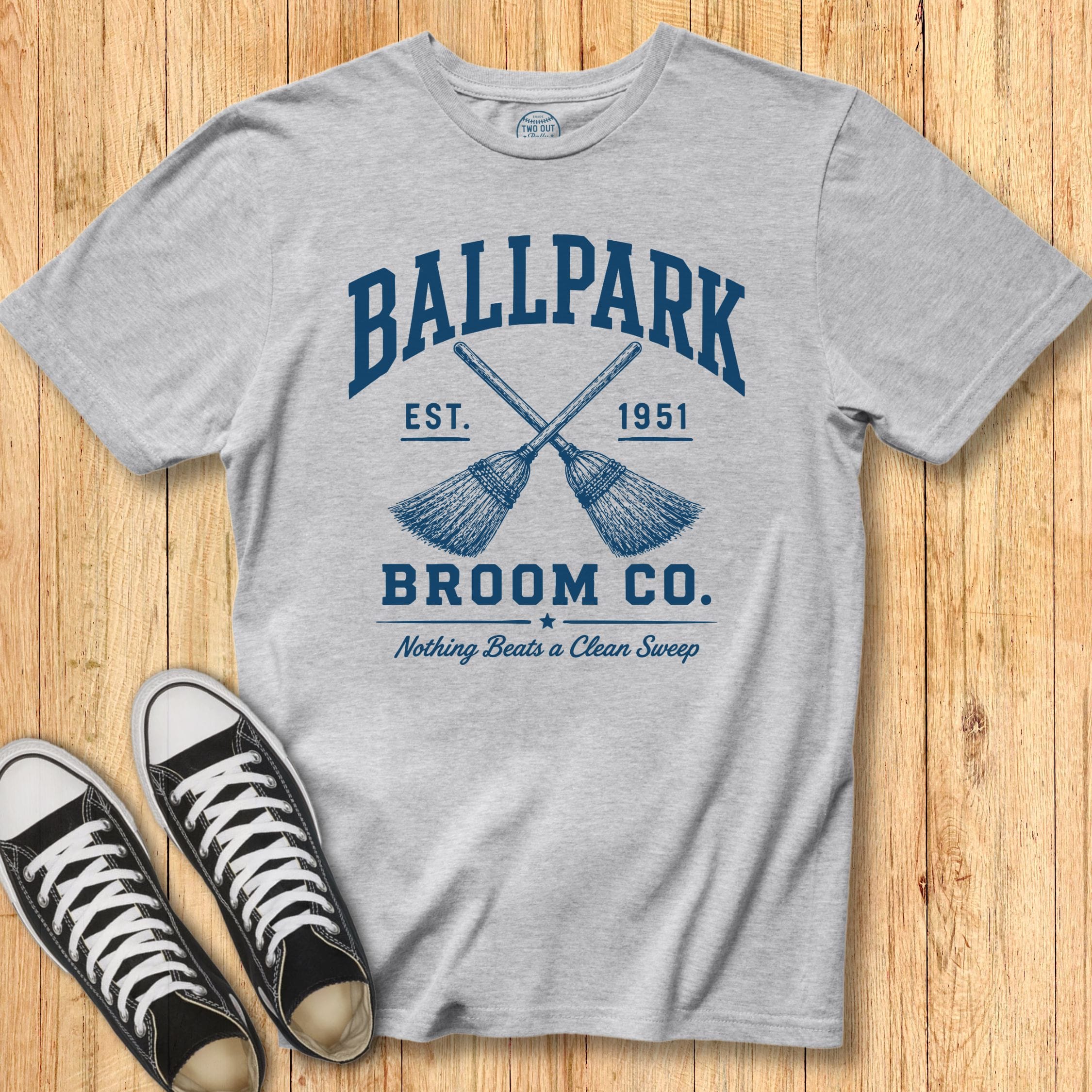 Ballpark Broom Co. Tee