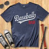 Baseball Dad Swoosh Tee