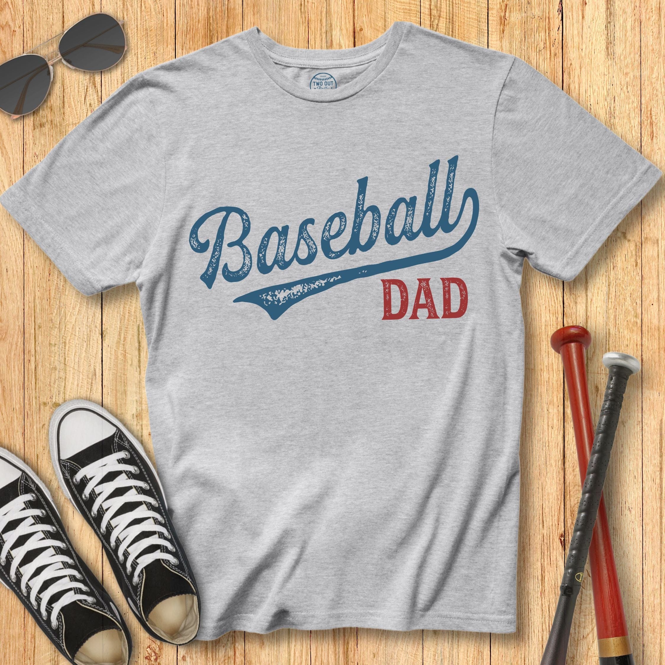 Baseball Dad Swoosh Tee
