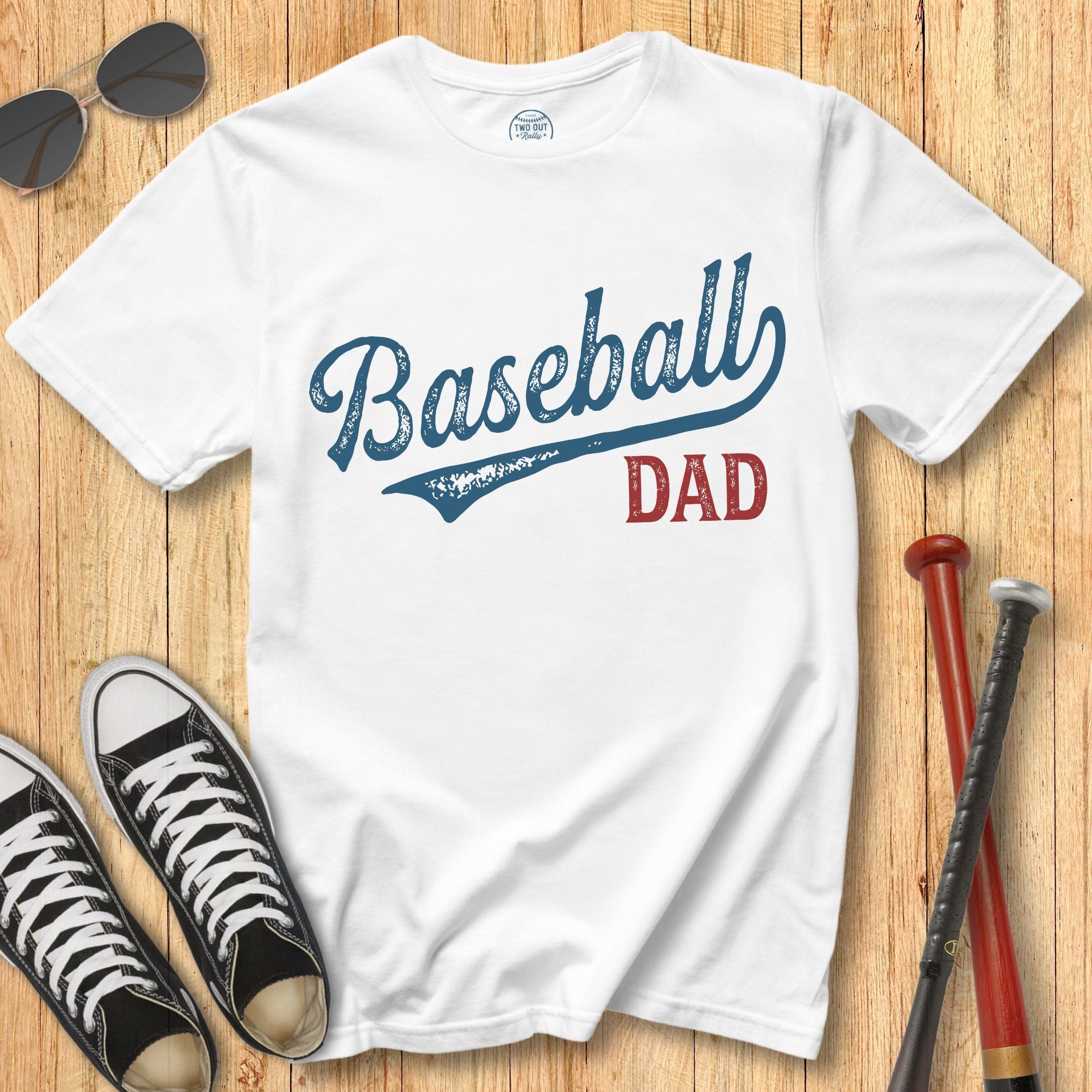 Baseball Dad Swoosh Tee