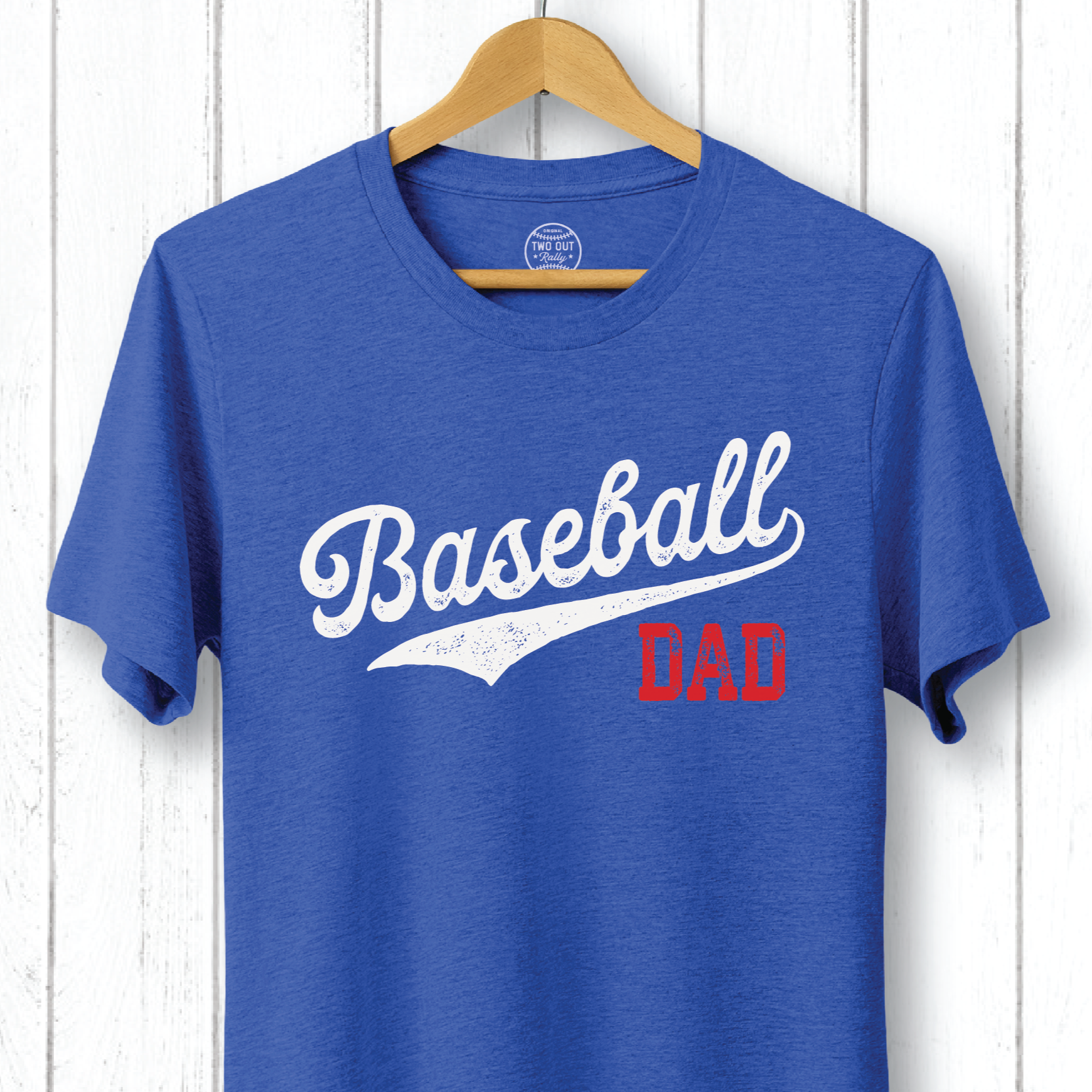 Baseball Dad Swoosh Tee