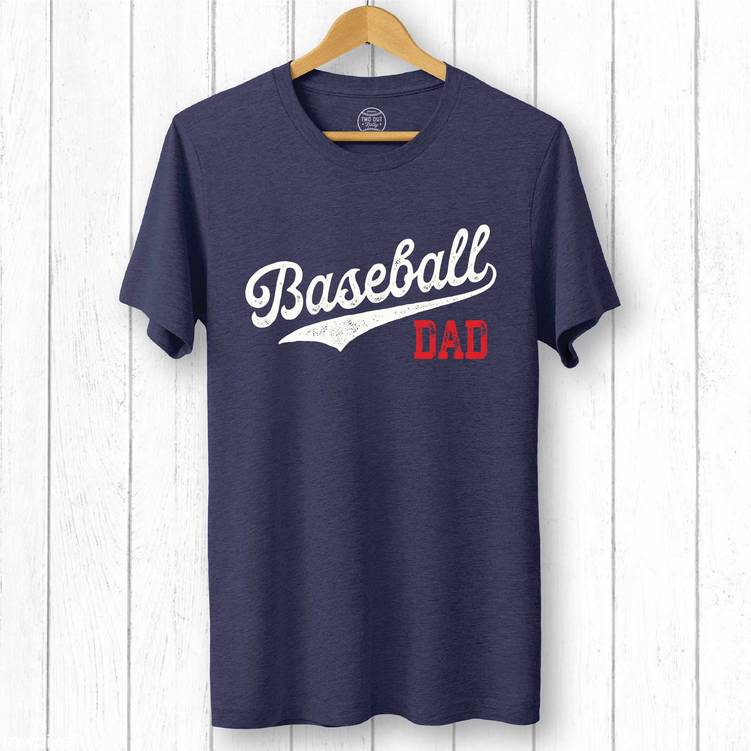 Baseball Dad Swoosh Tee