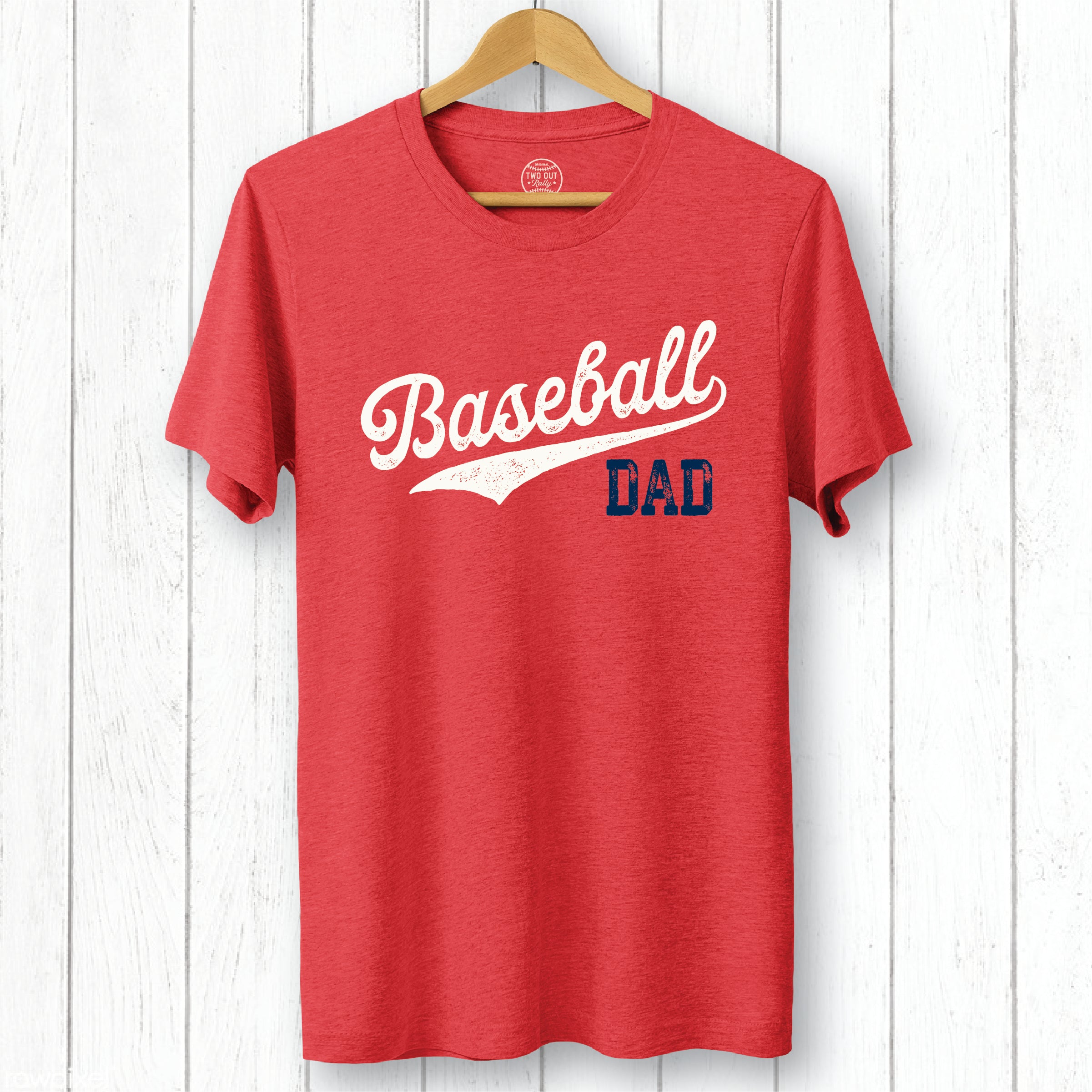 Baseball Dad Swoosh Tee