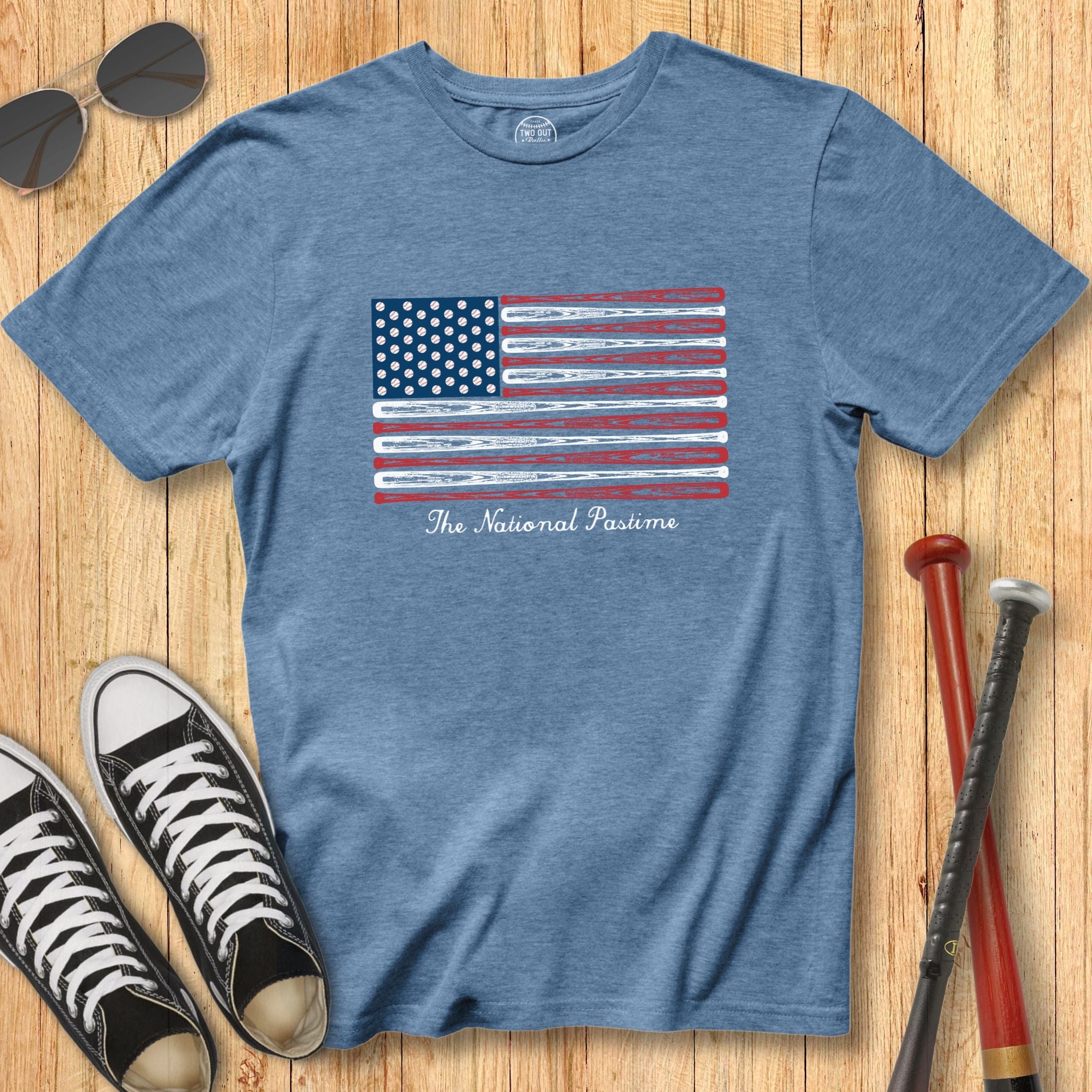 Baseball Flag Tee