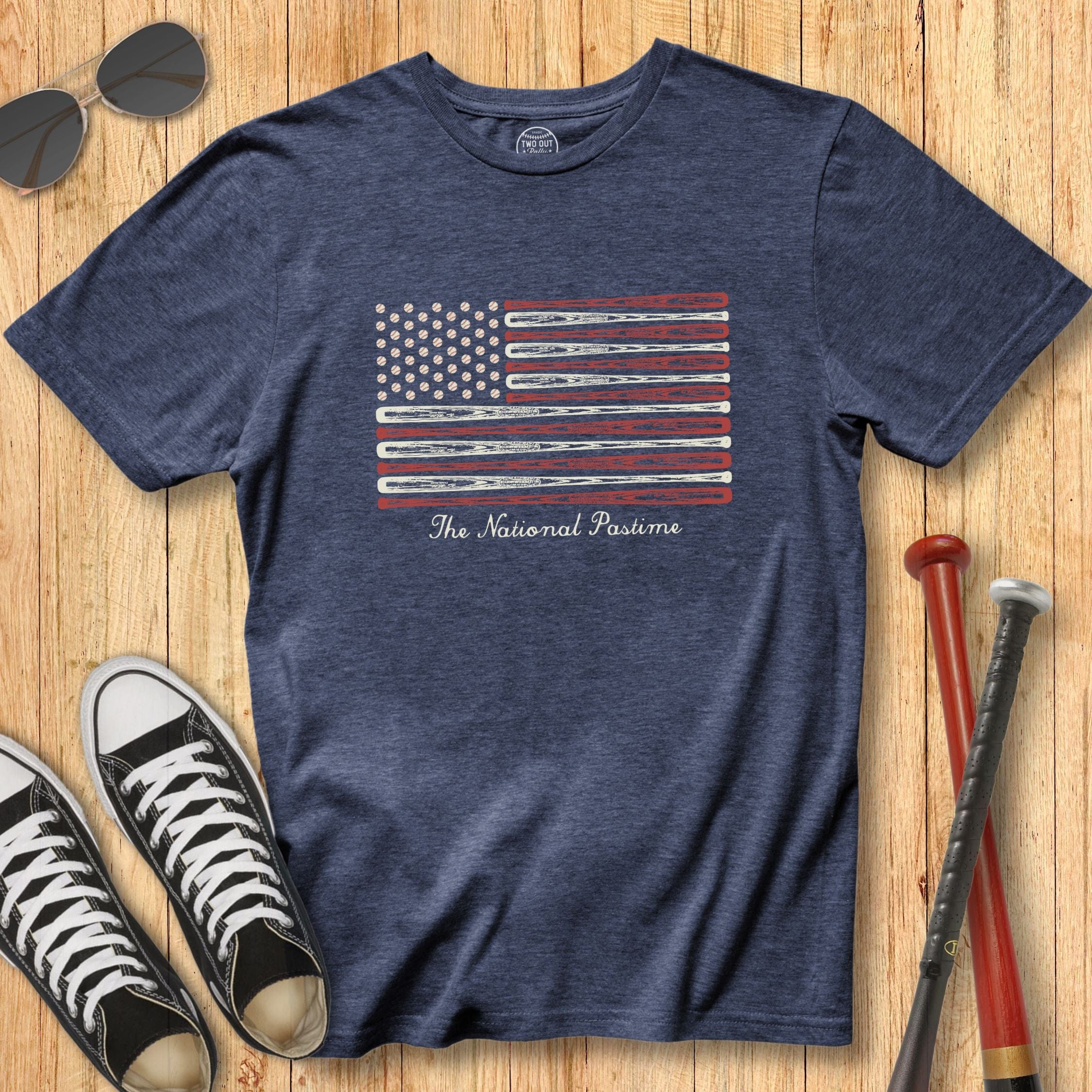 Baseball Flag Tee