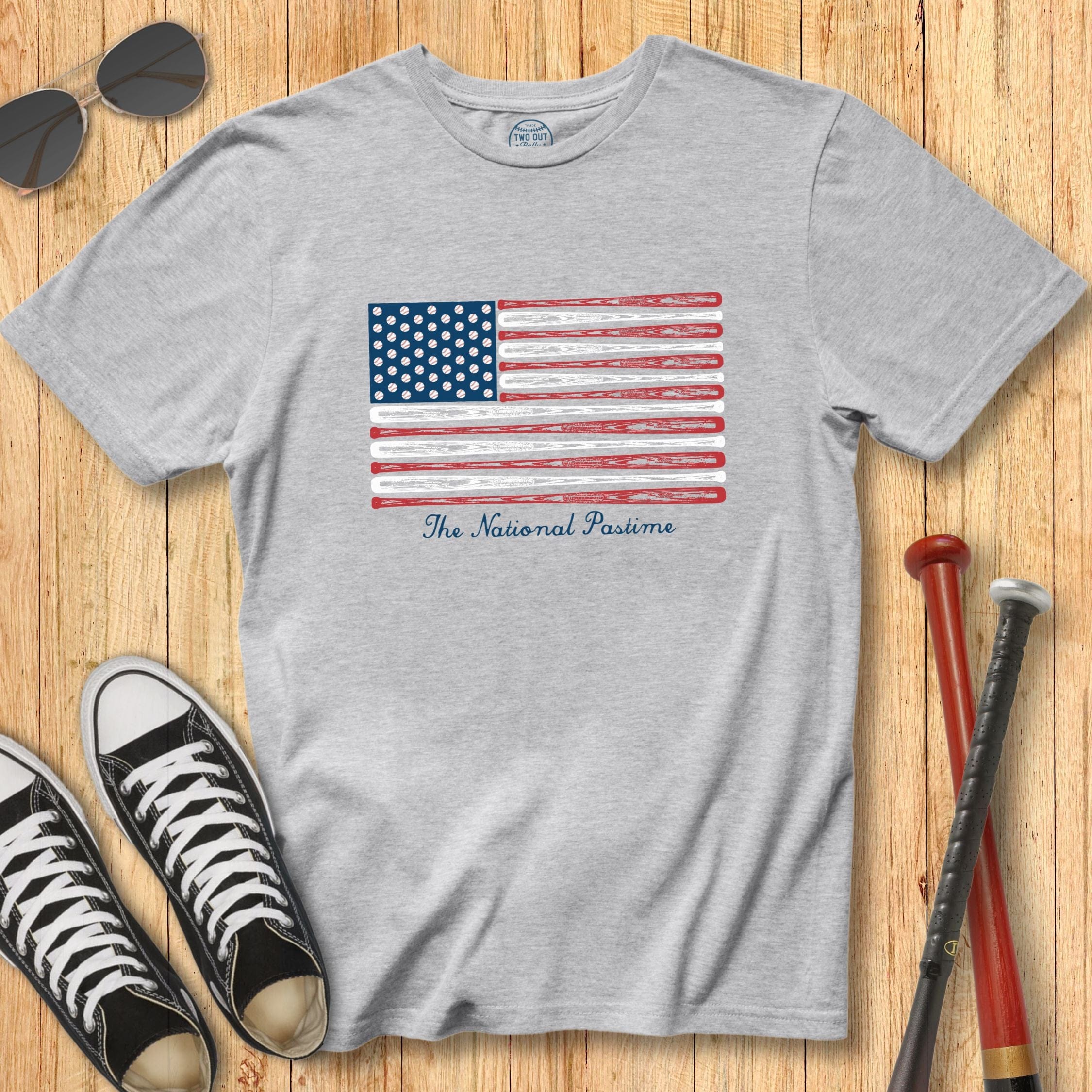 Baseball Flag Tee