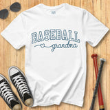 Baseball Grandma Heart Tee