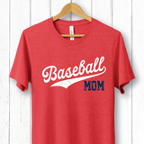 Baseball Mom Swoosh Tee