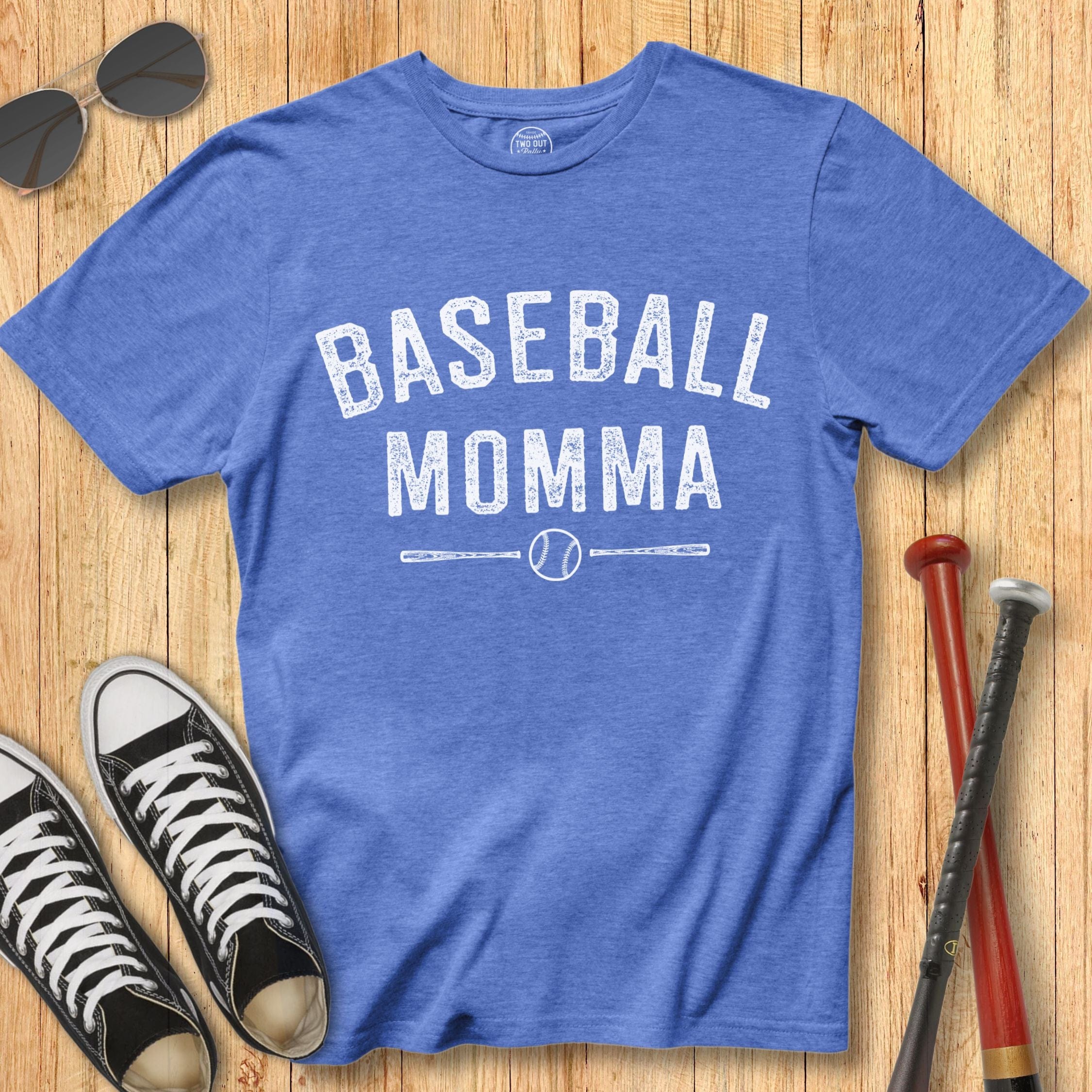 Baseball Momma Stamp Tee