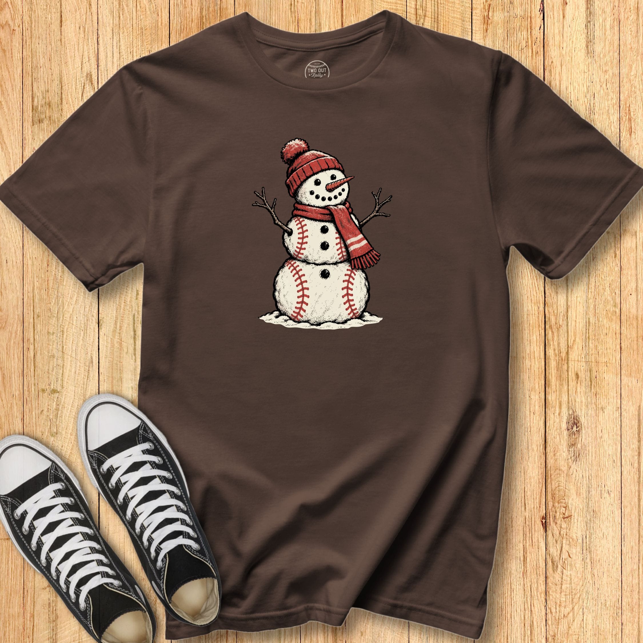 Baseball Snowman - Classic Tee