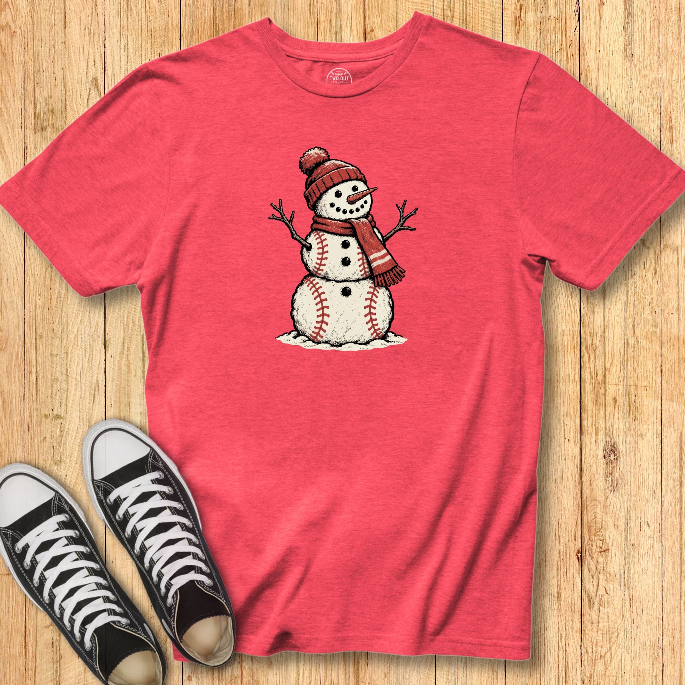 Baseball Snowman - Classic Tee