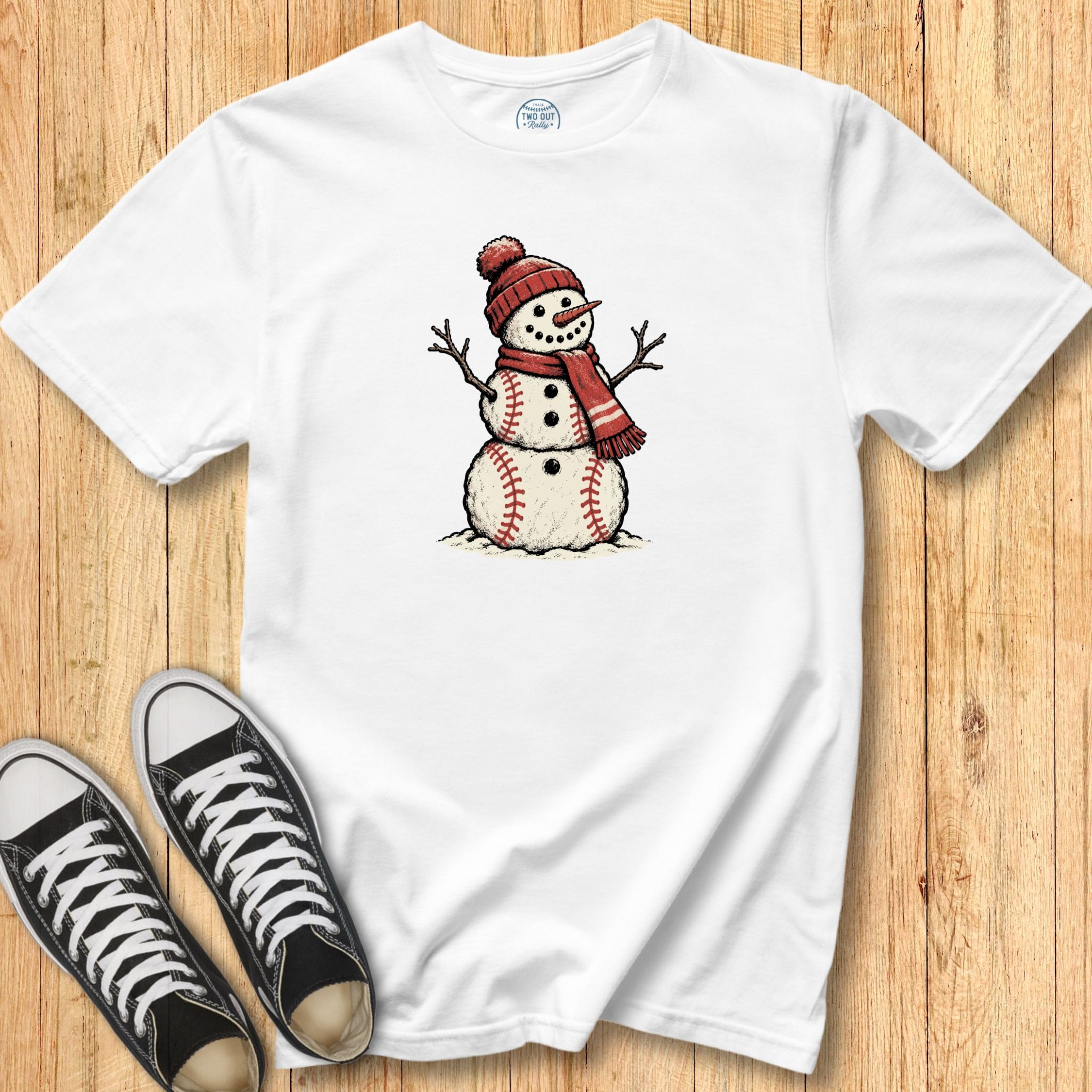 Baseball Snowman - Classic Tee