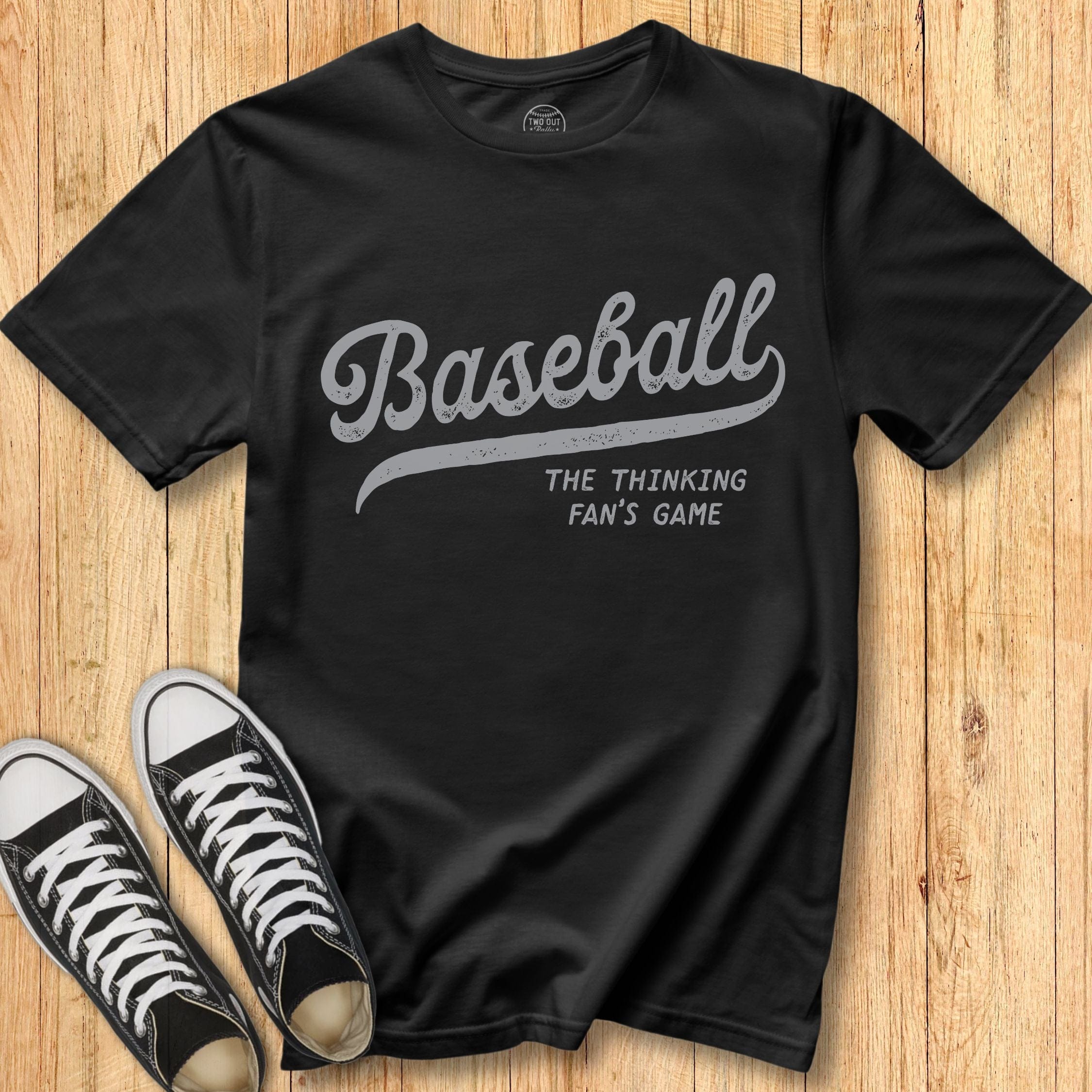 Baseball Thinking Fan's Game Tee