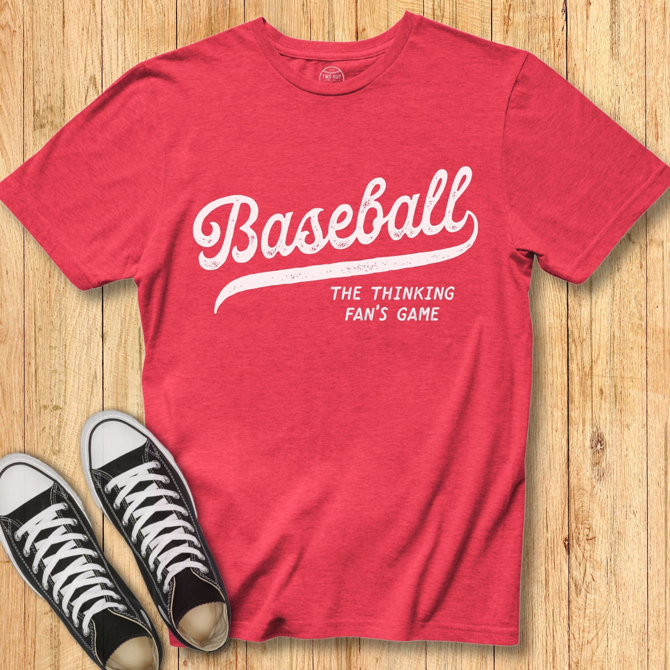 Baseball Thinking Fan's Game Tee