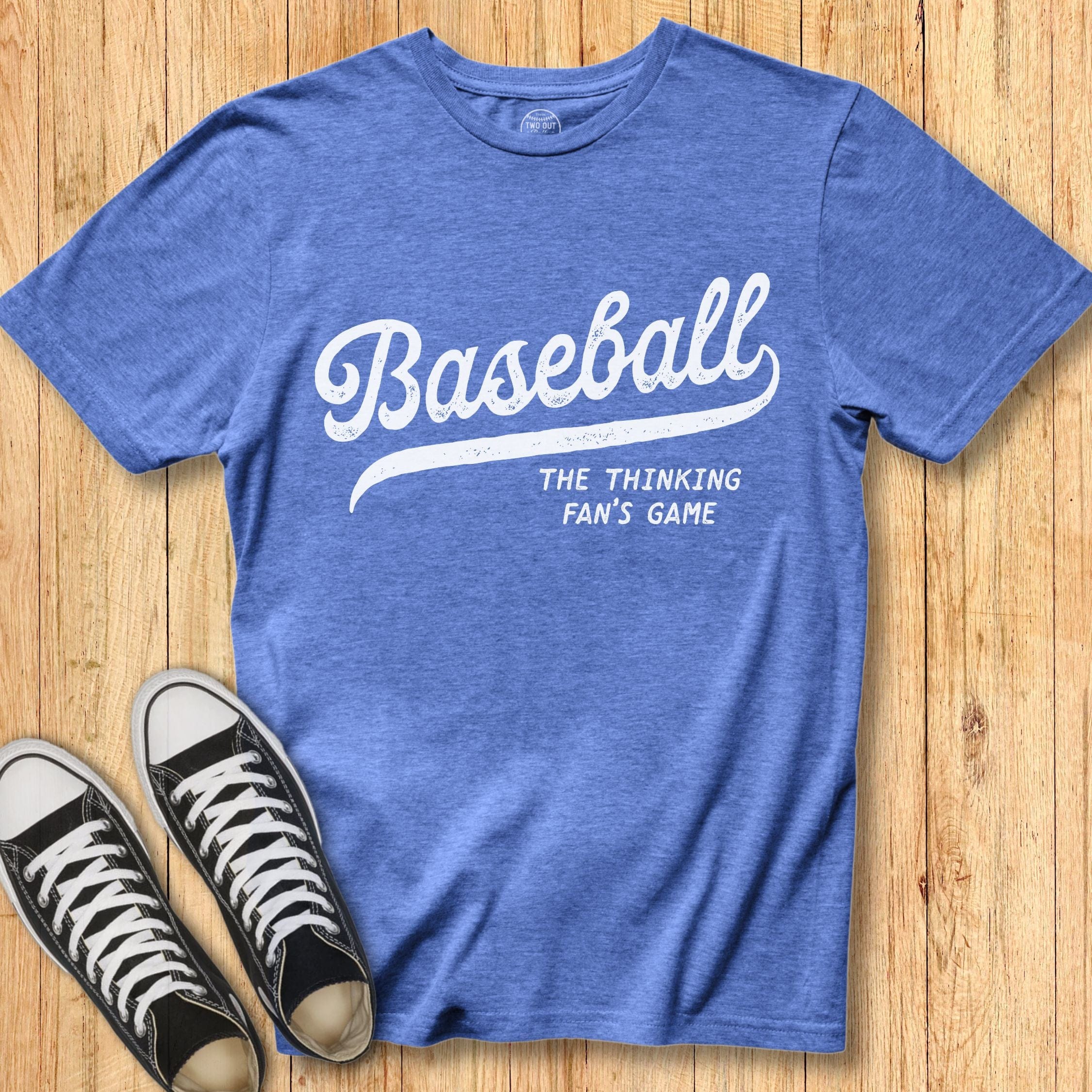 Baseball Thinking Fan's Game Tee