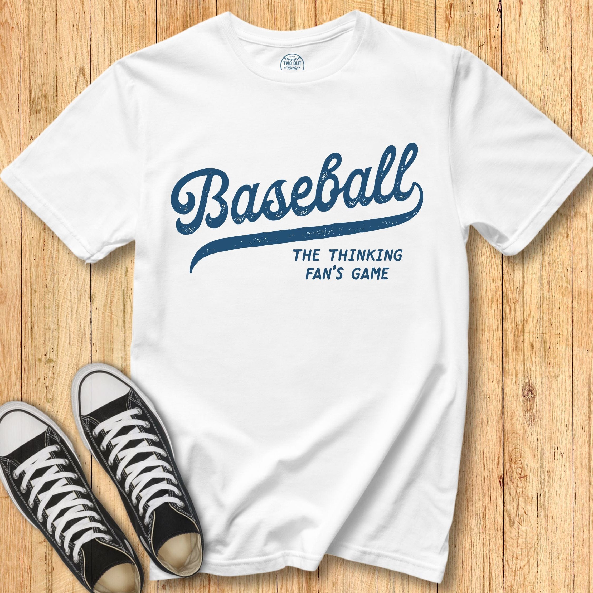 Baseball Thinking Fan's Game Tee