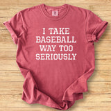 Baseball Too Seriously Premium Tee