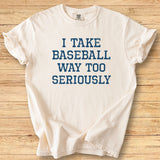 Baseball Too Seriously Premium Tee
