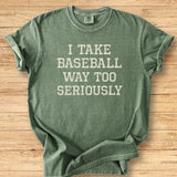 Baseball Too Seriously Premium Tee