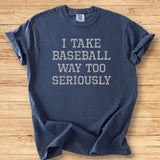 Baseball Too Seriously Premium Tee