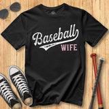 Baseball Wife Swoosh Tee