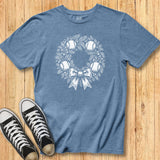 Baseball Wreath - Classic Tee
