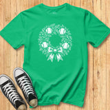 Baseball Wreath - Classic Tee