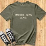 Baseball = Happy Tee