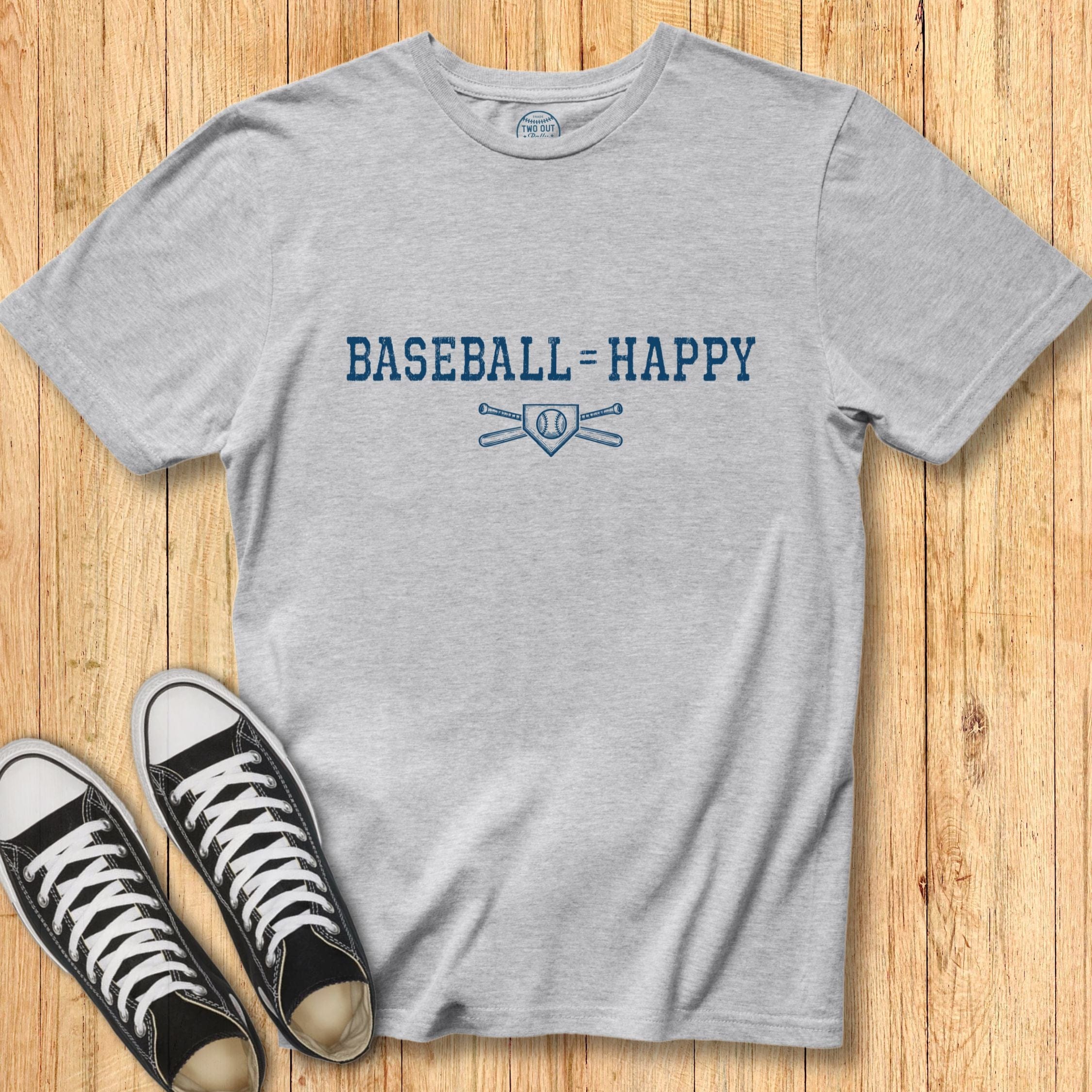 Baseball = Happy Tee